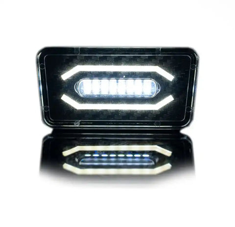 WHITE LED LICENSE PLATE ILLUMINATIO