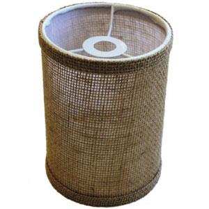 LASALLE BRIS 410110009035RT BARREL LAMP SHADE BURLAP