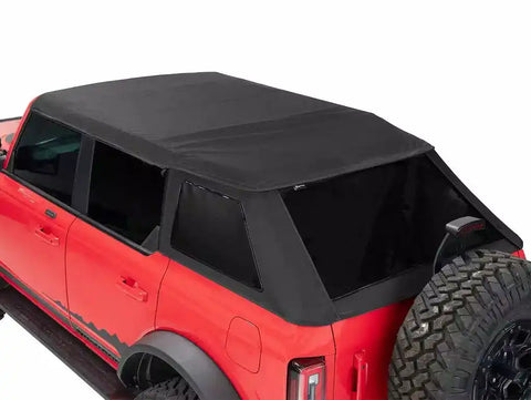Rampage 139135 - Trailview Fastback Frameless Soft Top for 21-25 Ford Bronco 4-door