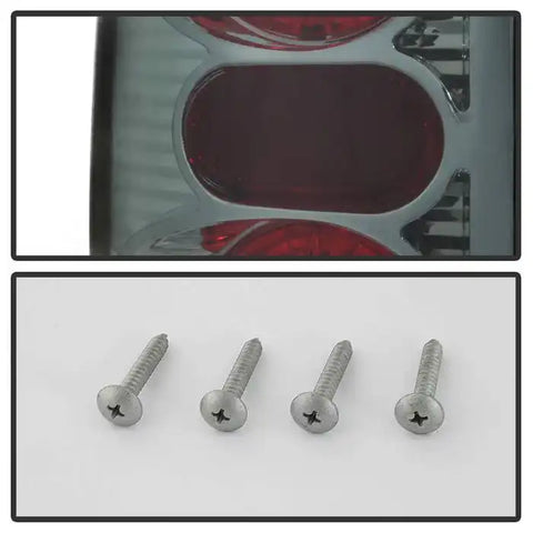 Spyder Automotive 5002600 Tail Light Assembly Uses OE Bulbs Euro Smoke Lens Chrome