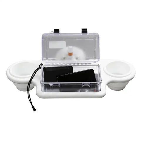 SEASUCKER MC5309 2-CUP HOLDER WITH LARGE DRY BOX