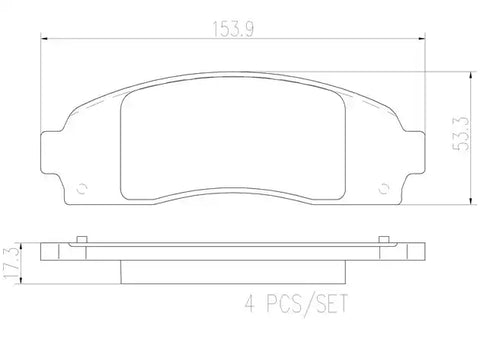 DISC BRAKE PAD SET