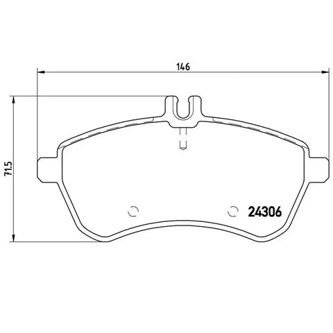 DISC BRAKE PAD SET