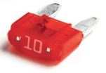 LITTELFUSE MIN10BP MINI FUSE 5 CDS/PACK 10A