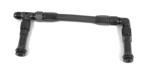 -8AN BLK DUAL INLET  HOLLEY  4150