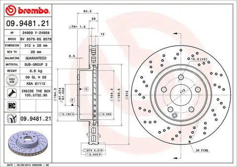 DISC BRAKE ROTOR