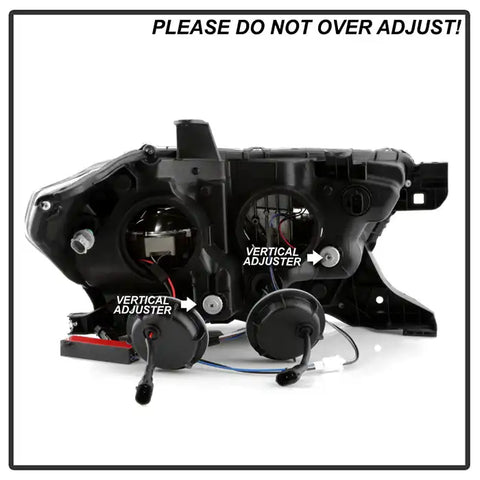 SPYDER 9050060 LED PROJECTOR HEADLIGHT BLACK