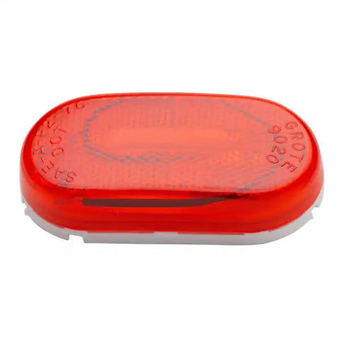 GROTE PERLUX 46712-5 DURAMLD SNG BLB OVAL RED