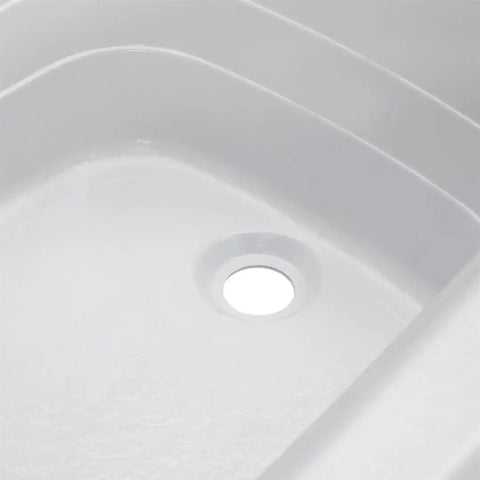 WHITE-RIGHT HAND DRAIN