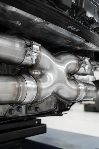 MBRP S70423CF T304 STAINLESS STEEL 3' CAT-BACK 2020-2024 Chevy Corvette C8