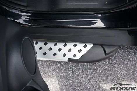 RAL-S RUNNING BOARDS SILVER