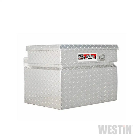 Westin 80-RB3419 - Brute Trailer Tongue Tool Box Polished Aluminum 34 in.
