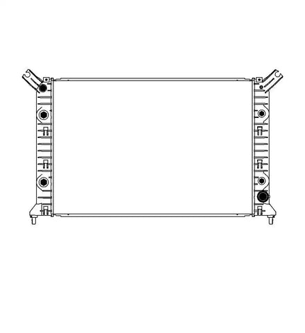 CSF RADIATOR 3798 CHEVROLET SILVERADO / GMC SIERRA 16