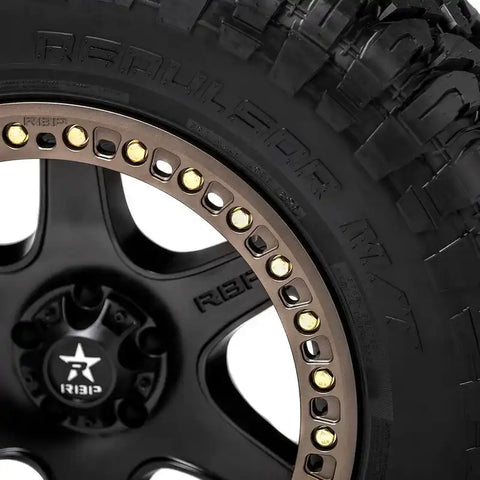RBP 50R-2090-86-12BZ-D COBRA 20X9 BLACK 121.3MM