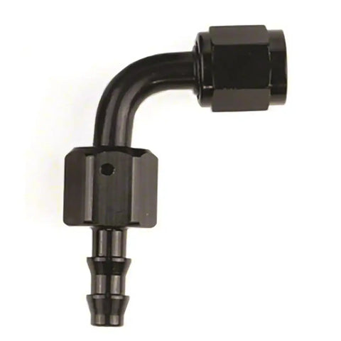 SPEEDFX 520890BK -8AN X 90 BLK PUSH-ON HOSE END