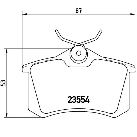 DISC BRAKE PAD SET