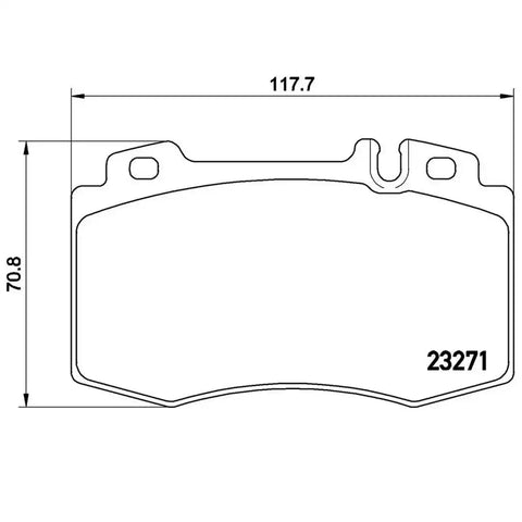 DISC BRAKE PAD SET
