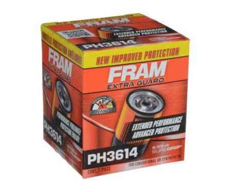 FRAM PH3614 OIL FLT 12/CS EXTRA-GUARD