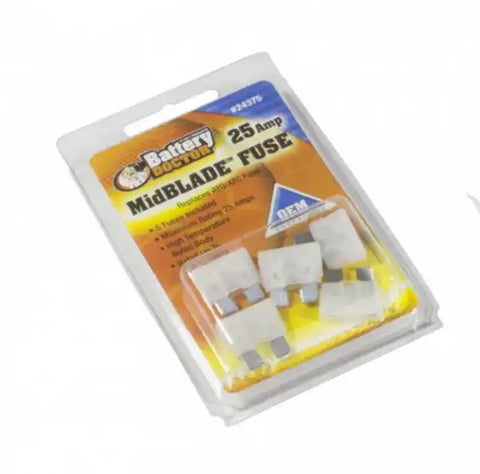 MID BLADE FUSE-25 AMP