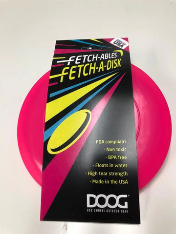 DOOG USA FFS01 FETCHABLE DISC PINK