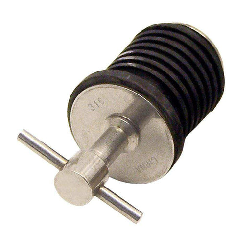 T-H MARINE BE-PL-54804-DP TWIST DRAIN PLUG 1' SS