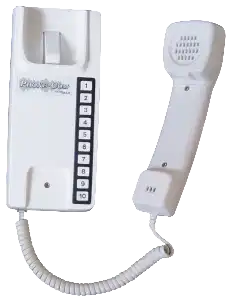 NEWMAR PI-10(WH) PHONE COM HANDSET 10 STATION  WHITE