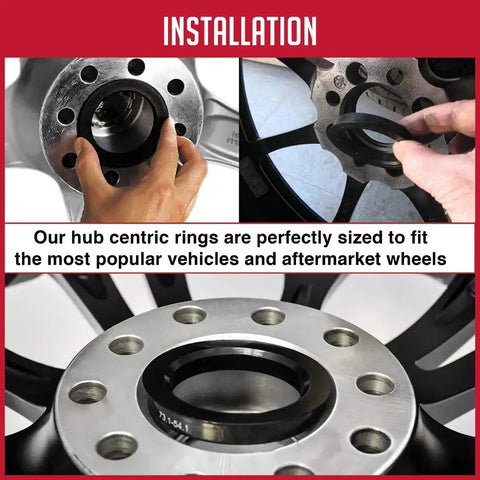 HUB RING  78MM OD  4 PACK