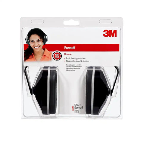 3M  BASIC EARMUFF  90540-6C  6/CASE