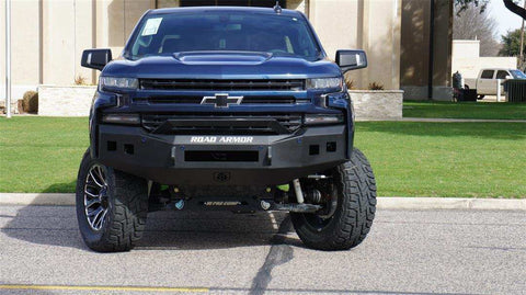ROAD ARMOR 9161F4B-NW STEALTH FRNT NO-WINCH PRE-RUN BLACK