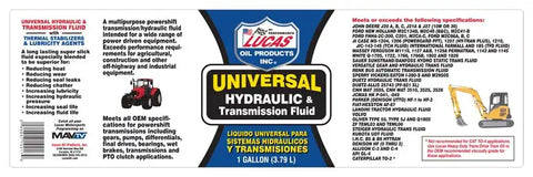 LUCAS OIL 10017 UNIVERSAL HYDRAULIC FLUID