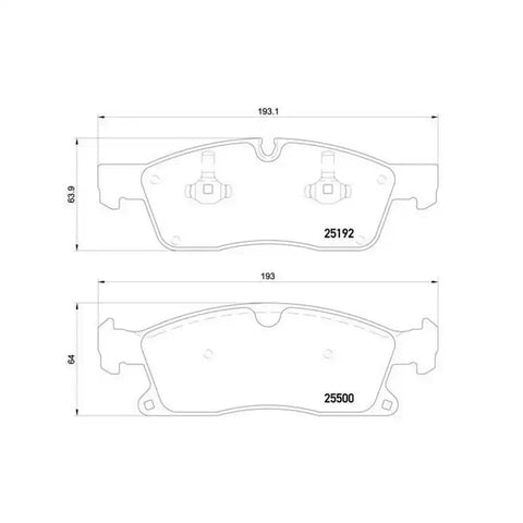 DISC BRAKE PAD SET
