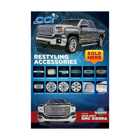 COAST2COAST CCIGMC VEHICLE GMC SIERRA; 24X36
