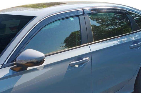 VENTSHADE CO 794020 VENTVISOR LOW PRO 4PC CHRM TRM