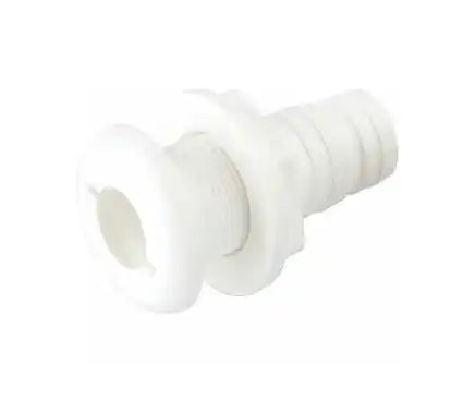SEA DOG 520790-1 POLYPROPYLENE THRU-HULL WHITE
