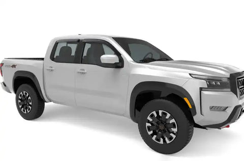 Auto Ventshade (AVS) 94788 - Ventvisor Deflector Smoke Outside Mount 4 pc. 2022-2024 Nissan Frontier