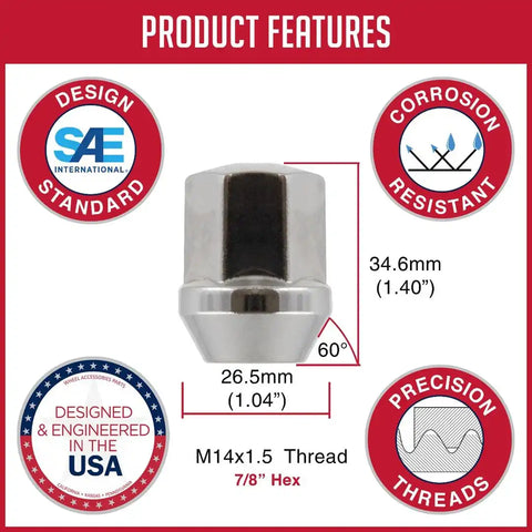 OE LUG-FCTRY LG-M14 1.5(BOX OF 60)