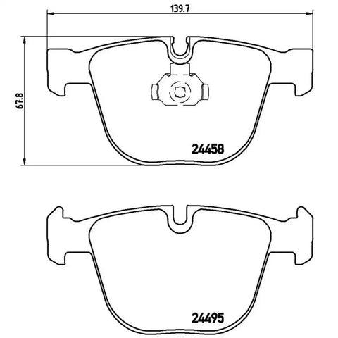 DISC BRAKE PAD SET