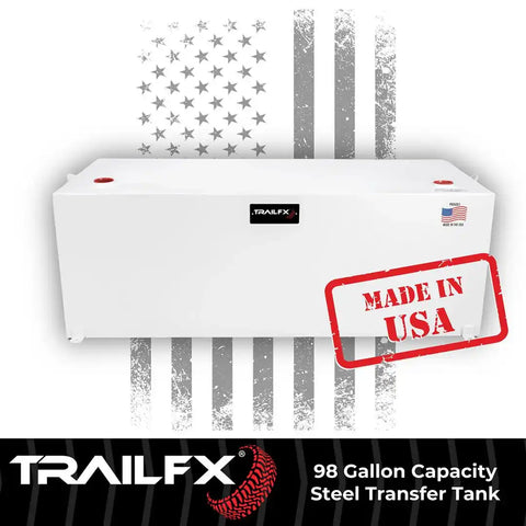 TrailFX 21098SW Liquid Transfer Tank TFX Liquid Transfer Not DOT Approved For Trans