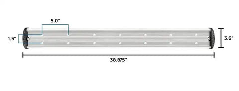 CANNON 1904029 36' ALUMINUM MOUNTING TRACK