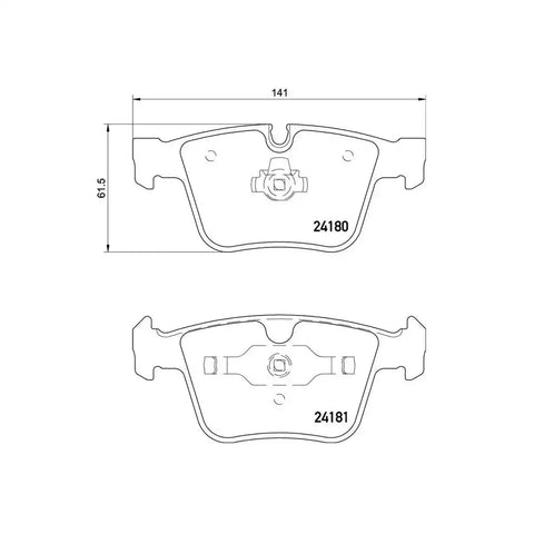 DISC BRAKE PAD SET