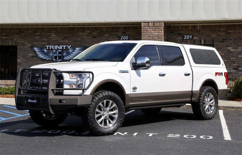 Ranch Hand FSF15HBL1 Bumper SUMMIT One Piece Design Direct-Fit Mounting Hardware