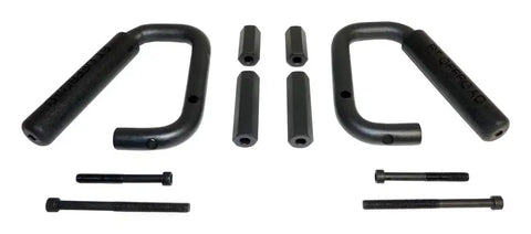 CROWN AUTO RT27049 GRAB HANDLE SET BLK STEEL HNDL SET