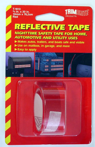 REFLECTIVE TAPE3/4X24 RED