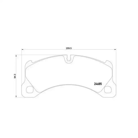 DISC BRAKE PAD SET