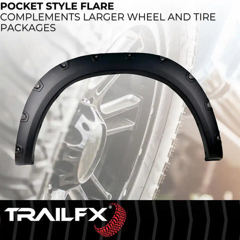 TRAILFX TFD3002T POCKET STYLE FLARE TEXTURE SET OF 4