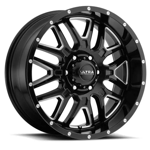 HUNTER GLOSS BLACK WITH MILLED ACCE
