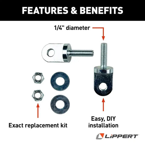 1 1/4'SWING BOLT KIT
