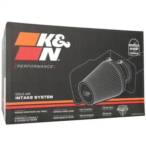 K&N FILTER 77-9042KP PERFORMANCE AIR INTAKE SYSTEM