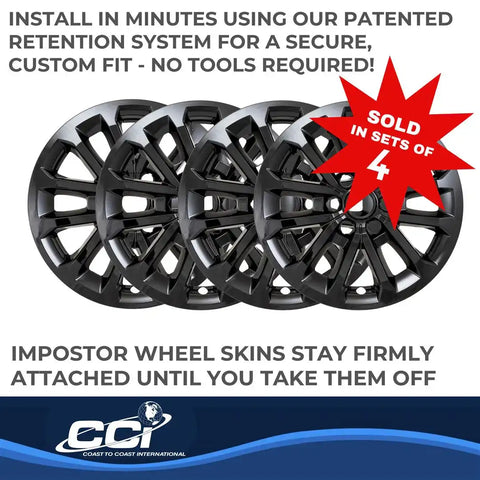 COAST2COAST IMP506BLK WS 18-20 F150 GL BLK 18' 12 SPOKE