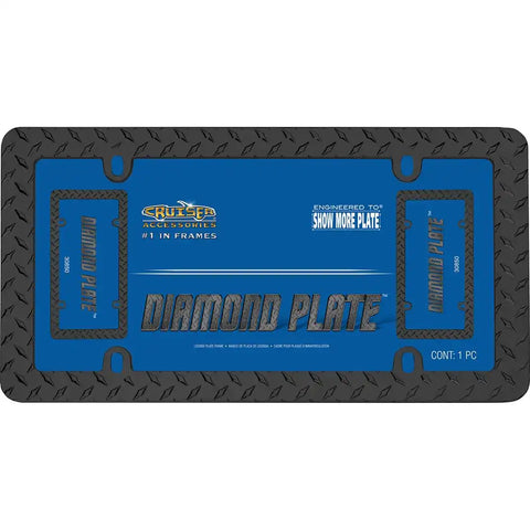 CRUISER 30850 DIAMOND PLATE MATTE BLACK